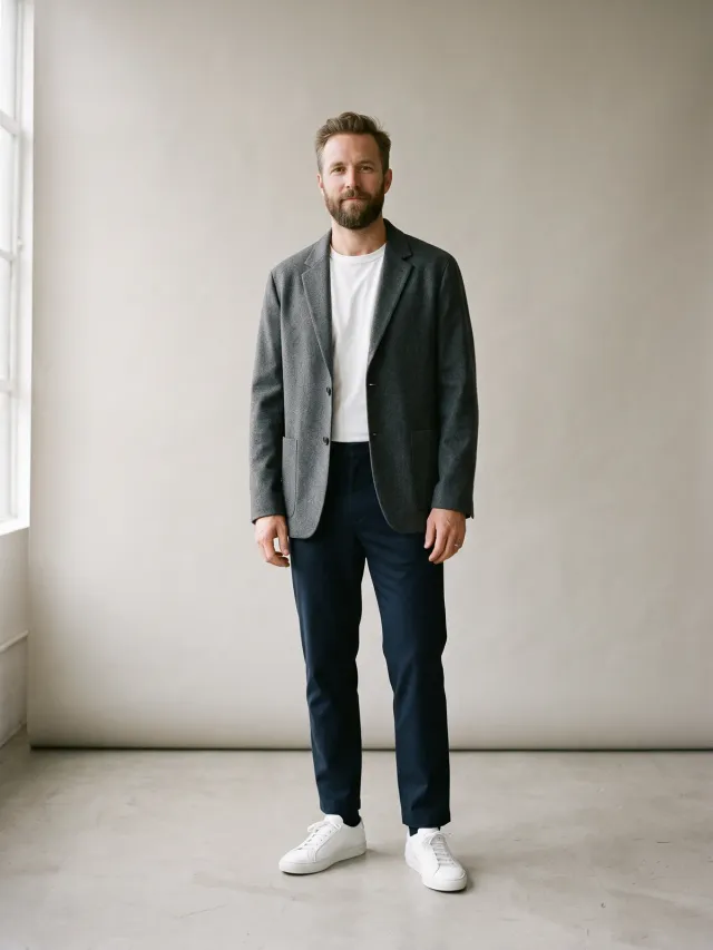 Blazer gris carbón